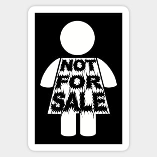 I'm Not For Sale Girl Sticker